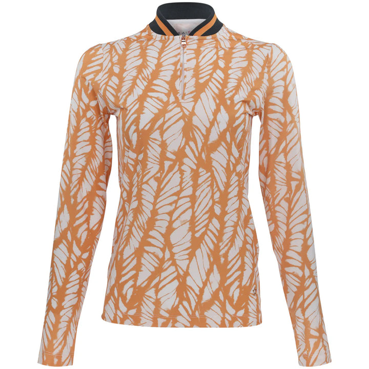 Lohla Sport The Chamonix Print Long Sleeve Top - Dreamsicle