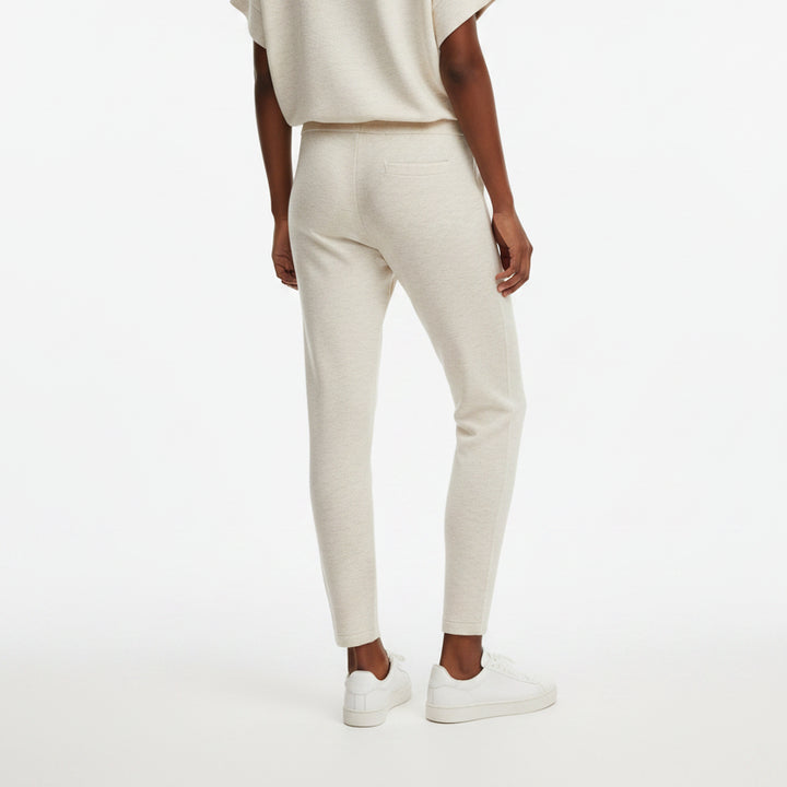 Varley Women's Pant The Slim (27.5") Ivory Marl Size XS