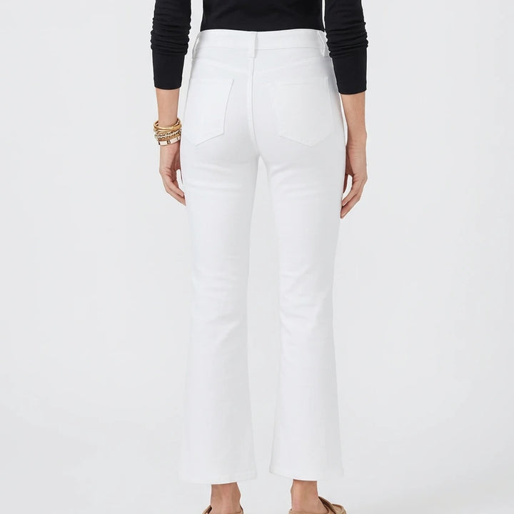 J. McLaughlin Women's Jeans Elvira (29") White Size 8