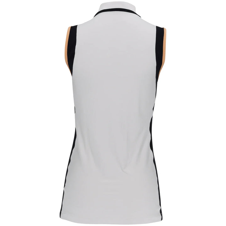 Lohla Sport Womens The Luna Sleeveless Top - White/Midnight