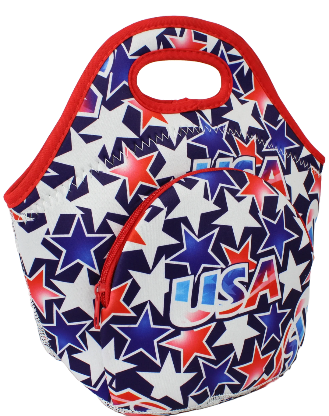 Best Of Golf America Neoprene Lunch Bag - USA Stars