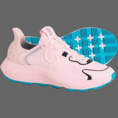 G/FORE Womens MG4X2 Heart Hybrid Cross Training Golf Shoes - Blush/Venetian