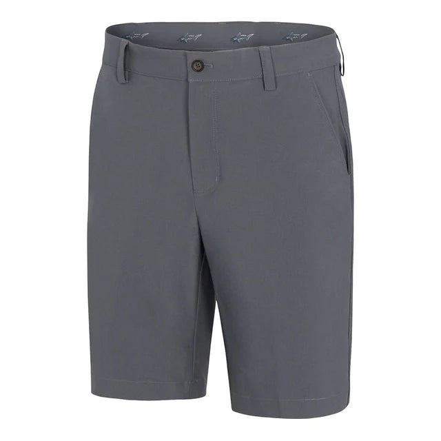 Greg Norman Mens Tech Shorts - Steel Sail Ship - 34