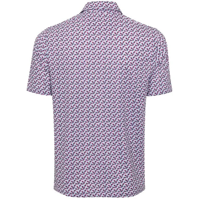 Greg Norman Stretch Mesh Champions Crown Polo