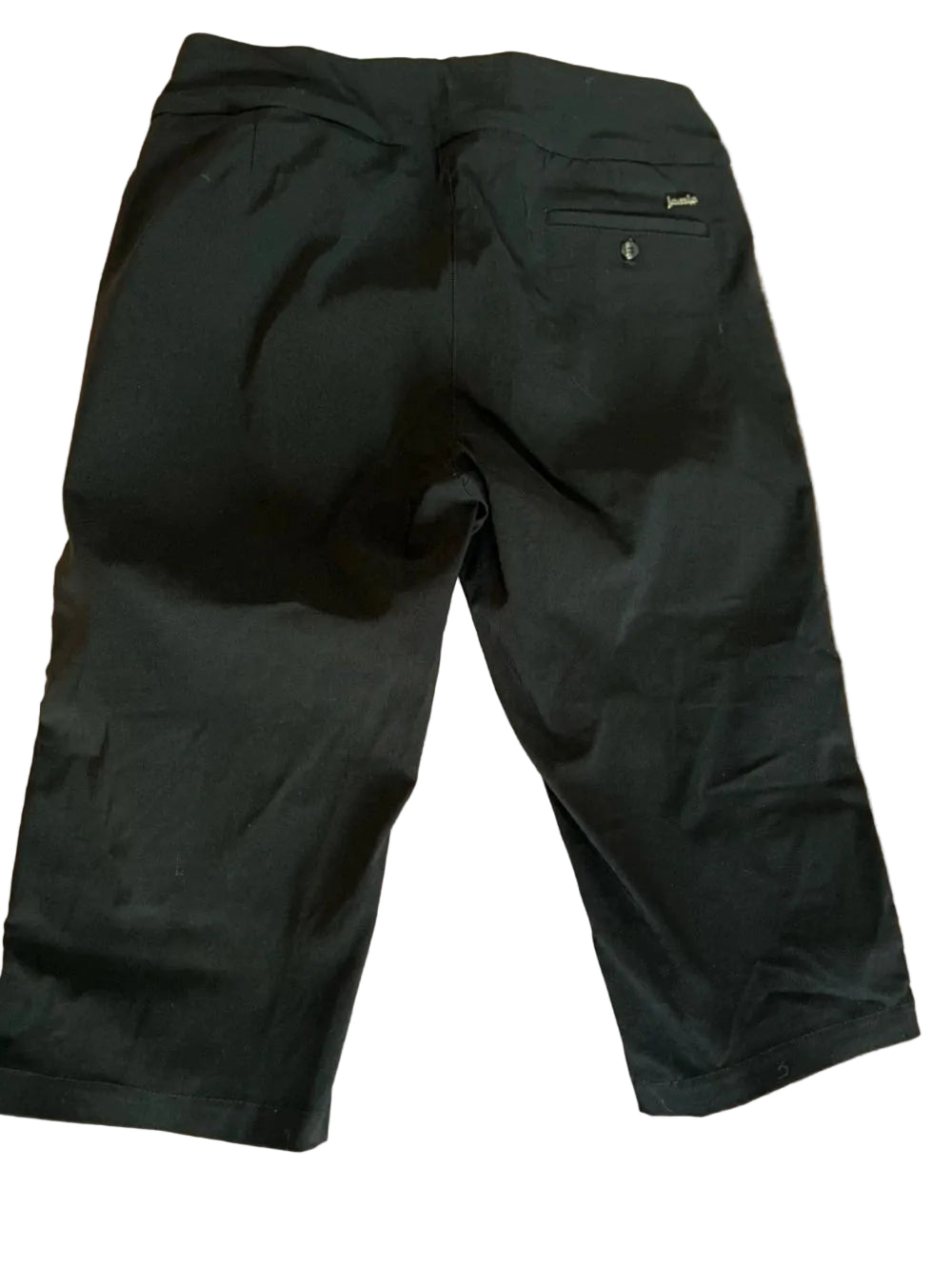 Jamie Sadock Womens Skinnylicious Bermuda Capri - Jet Black