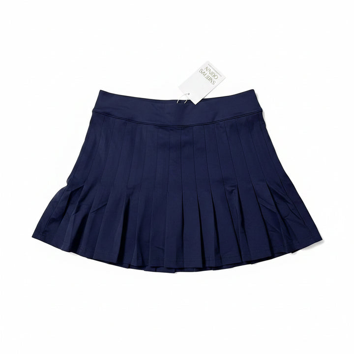 Smith & Quinn Womens Gwen Pleated Skort (15') - Navy