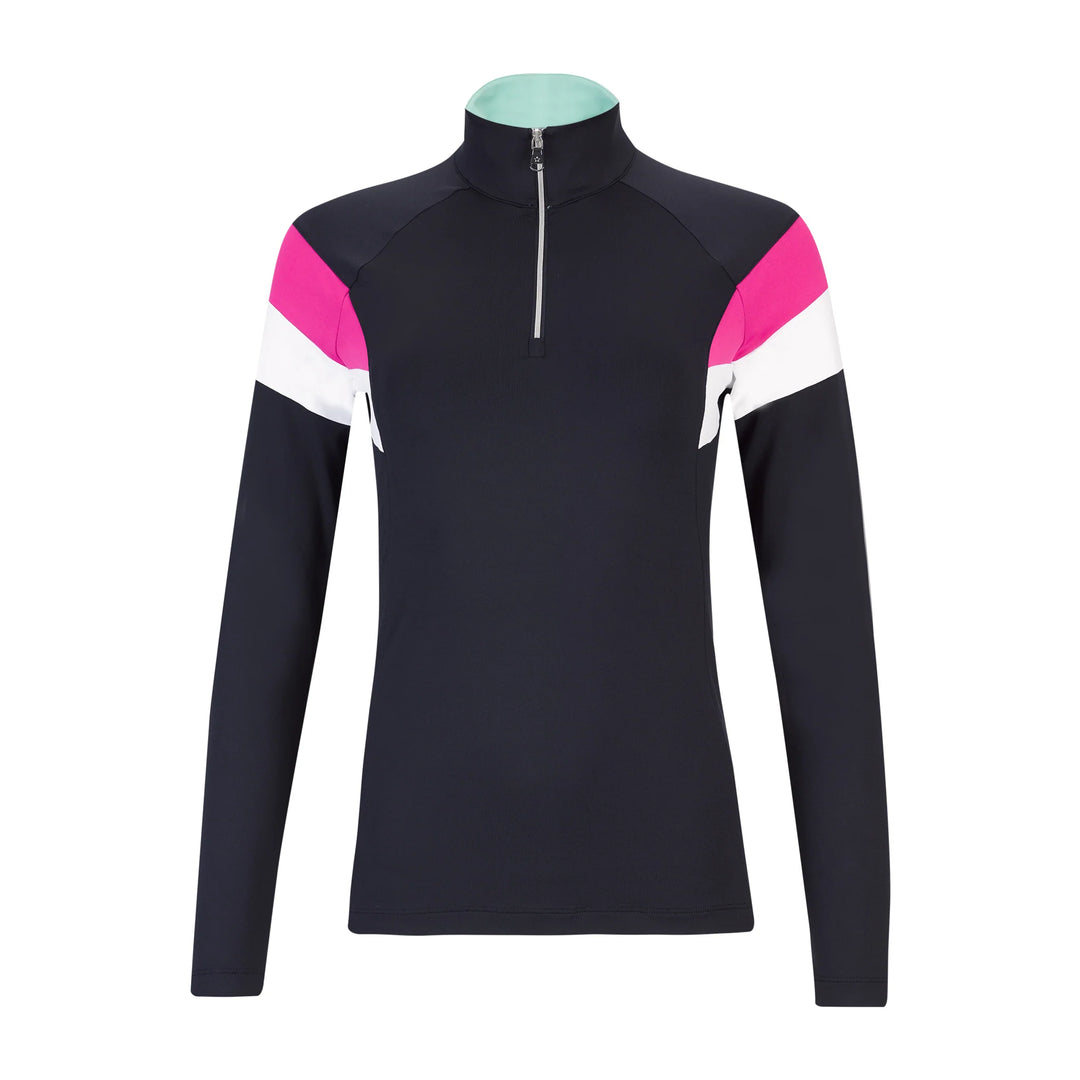Lohla Sport The Nathalie  Long Sleeve Top - Navy