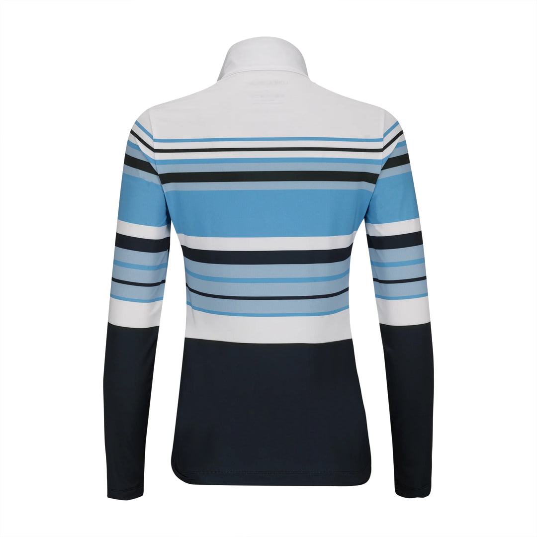 Lohla Sport The Chloe Striped Top - Navy