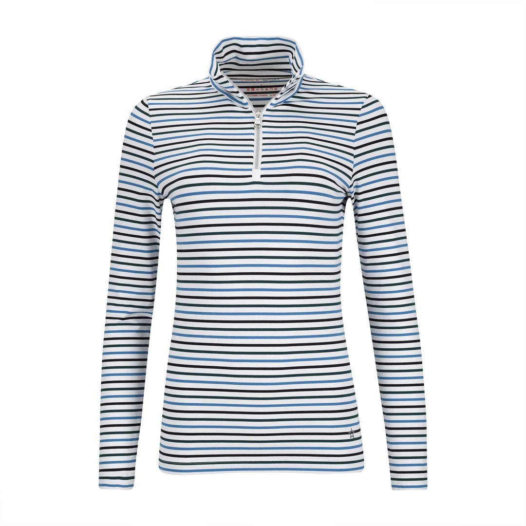 Lohla Sport The Simone Striped Top - Navy