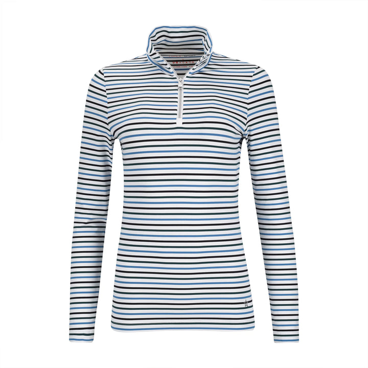 Lohla Sport The Simone Striped Top - Navy