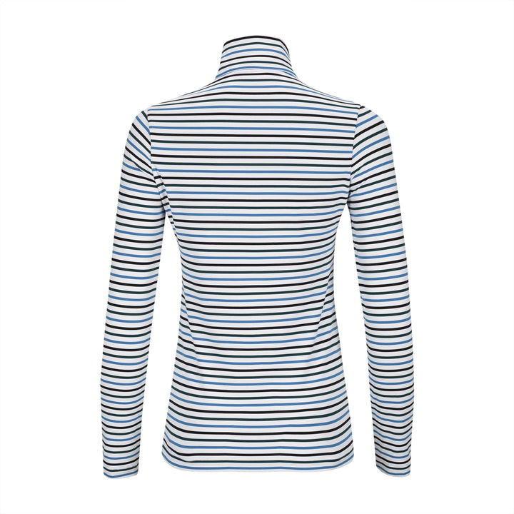 Lohla Sport The Simone Striped Top - Navy