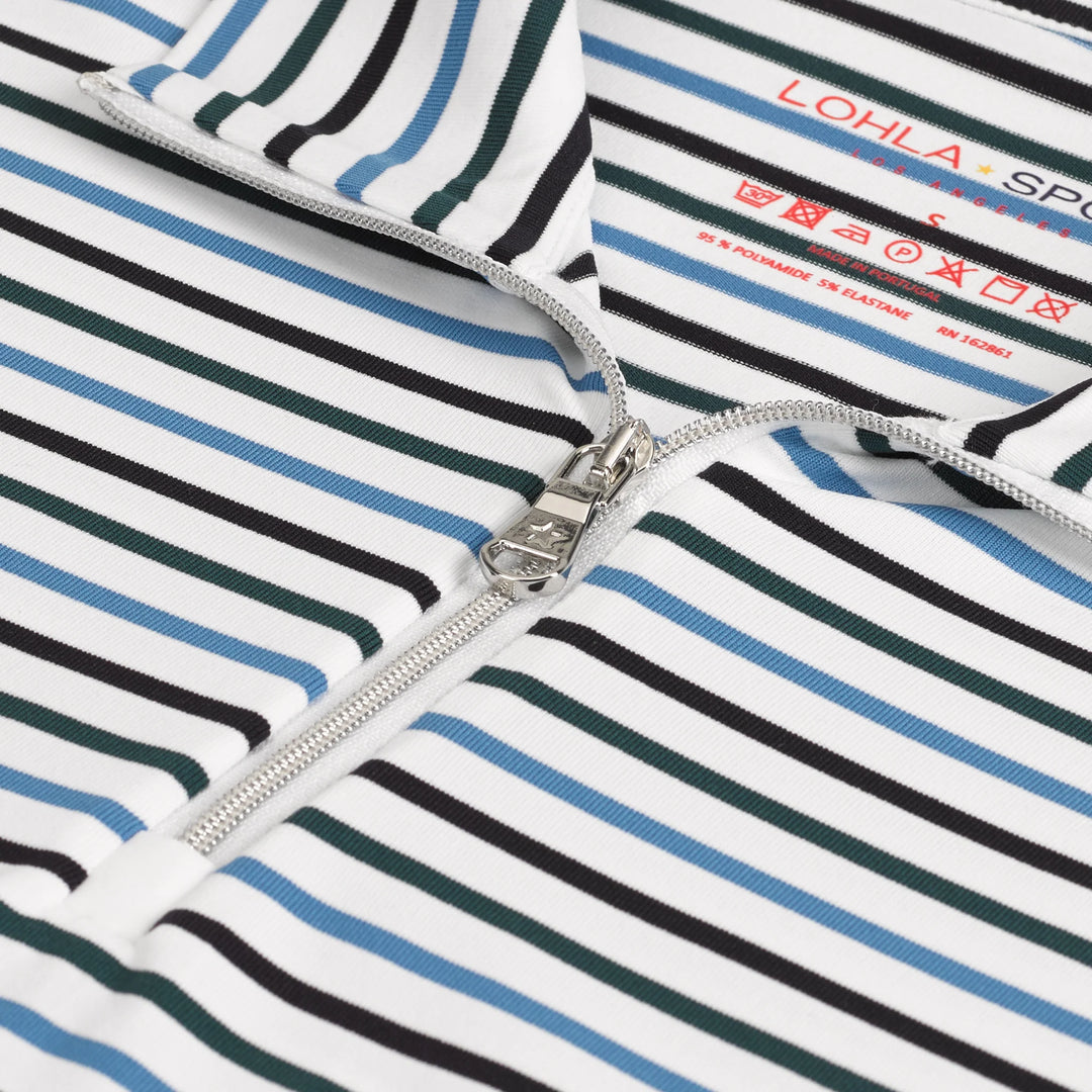 Lohla Sport The Simone Striped Top - Navy