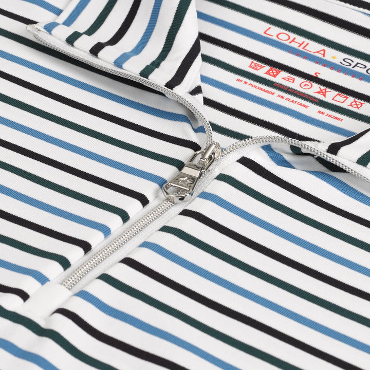 Lohla Sport The Simone Striped Top - Navy