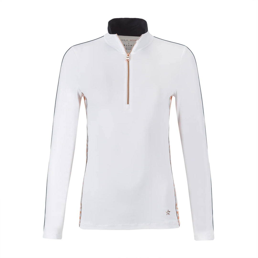 Lohla Sport Womens The Vanessa Long Sleeve Top - White