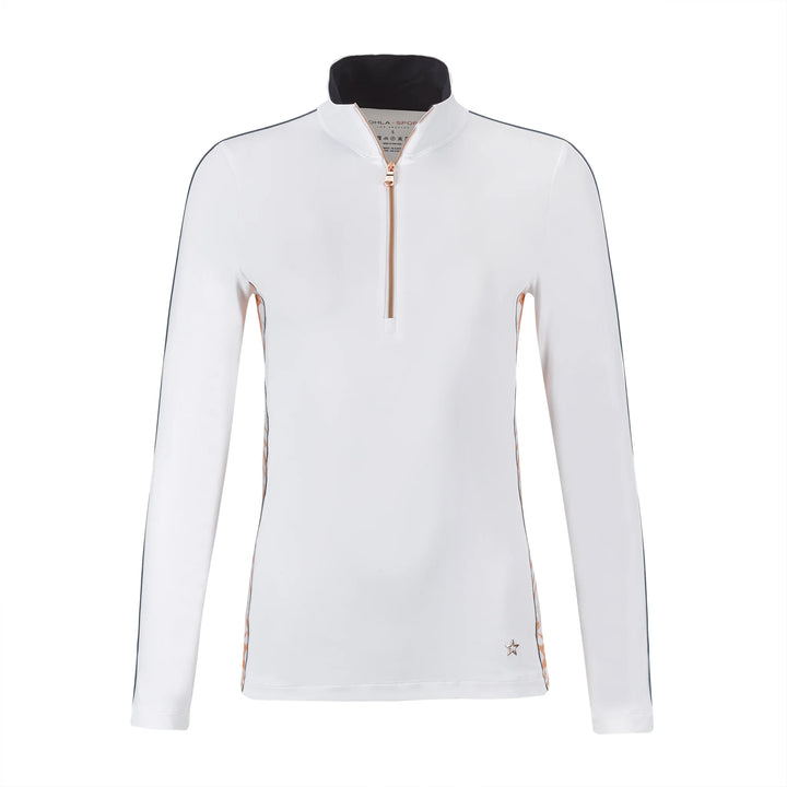 Lohla Sport Womens The Vanessa Long Sleeve Top - White