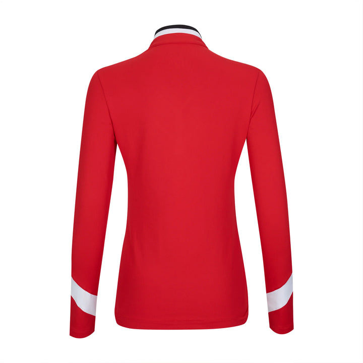 Lohla Sport The Laurie Chevron Top - Red - Skorzie