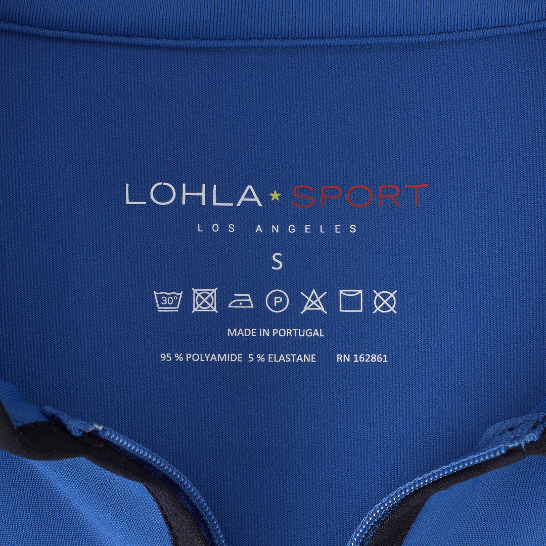 Lohla Sport - The Carolyn 3/4 Sleeve Top - Blueberry - Skorzie