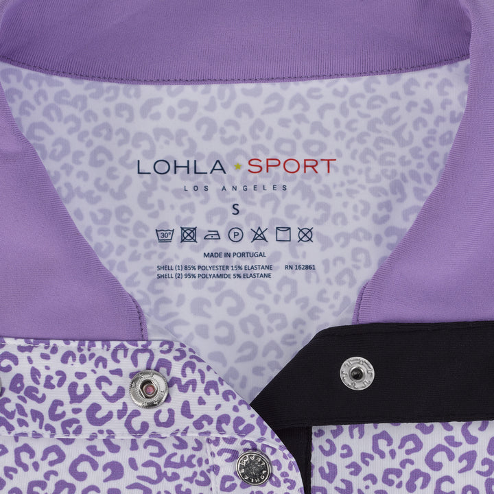 Lohla Sport - The Lilac Leopard Top - Lilac - Skorzie