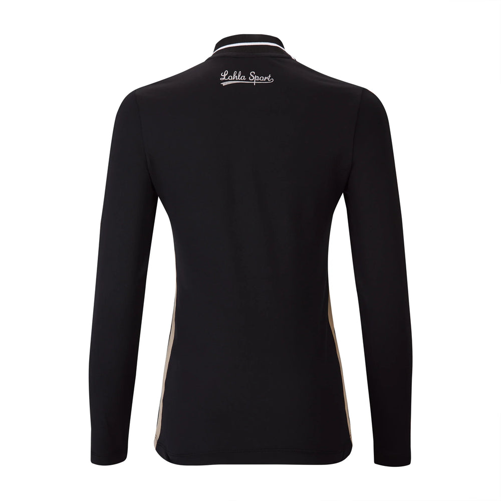 Lohla Sport The Monica Long Sleeve Top - Black - Skorzie
