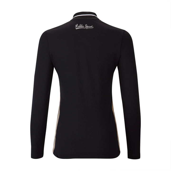 Lohla Sport The Monica Long Sleeve Top - Black - Skorzie