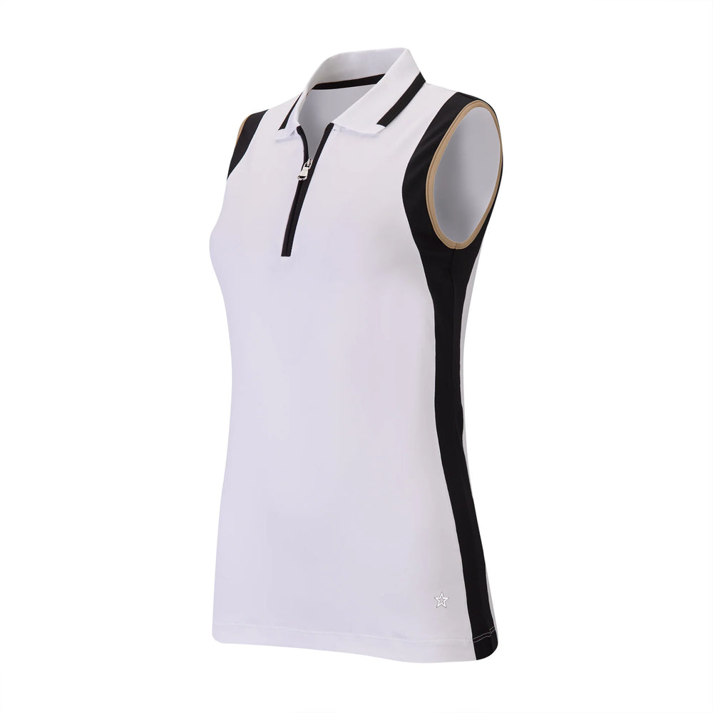 Lohla Sport The Luna Sleeveless Top - White - Skorzie