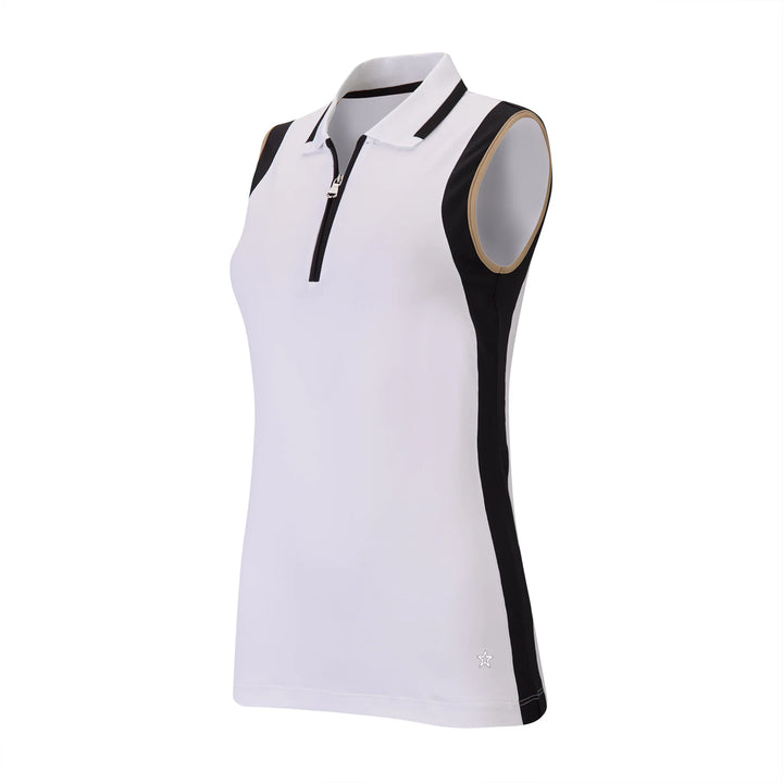 Lohla Sport The Luna Sleeveless Top - White - Skorzie