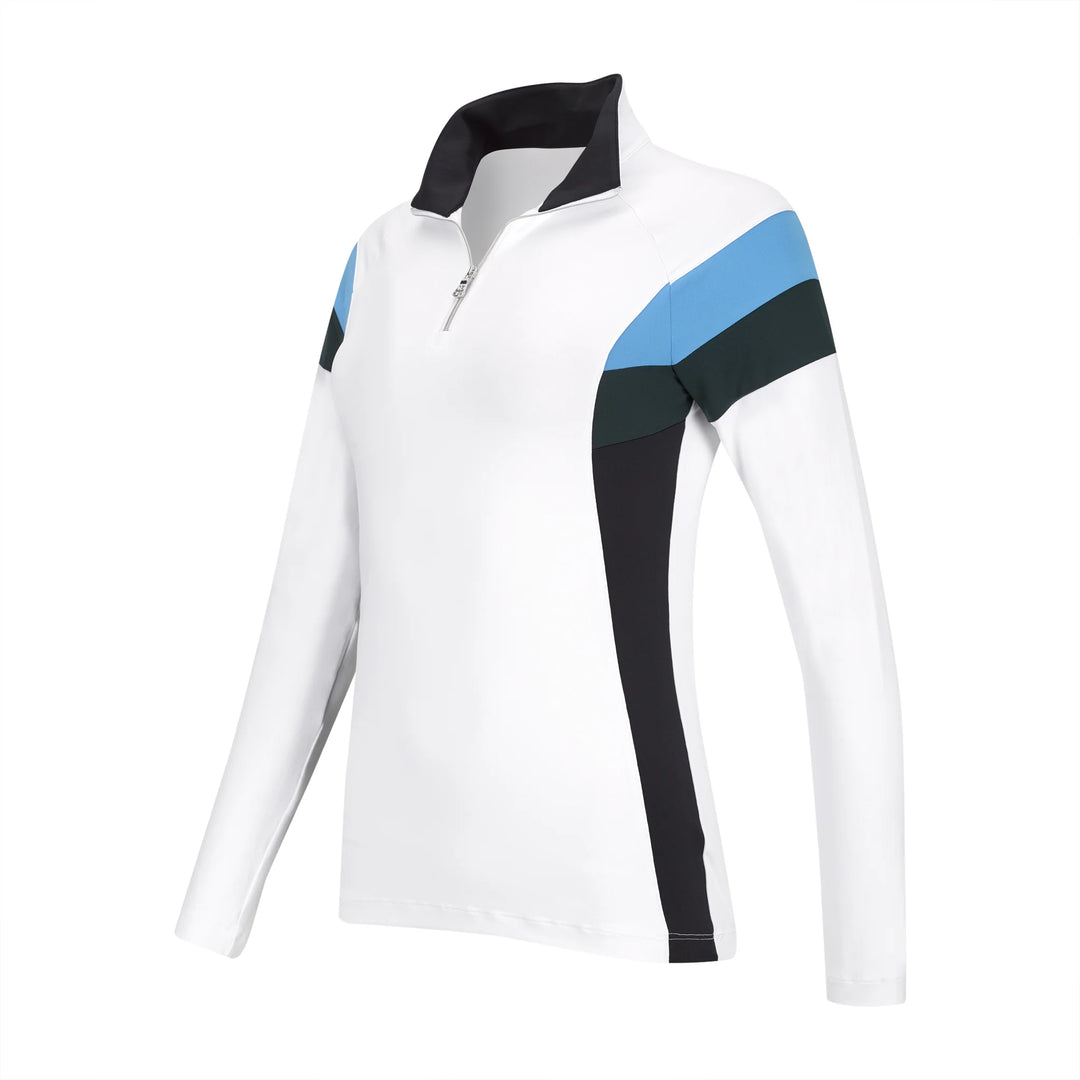 Lohla Sport The Nathalie  Long Sleeve Top - White