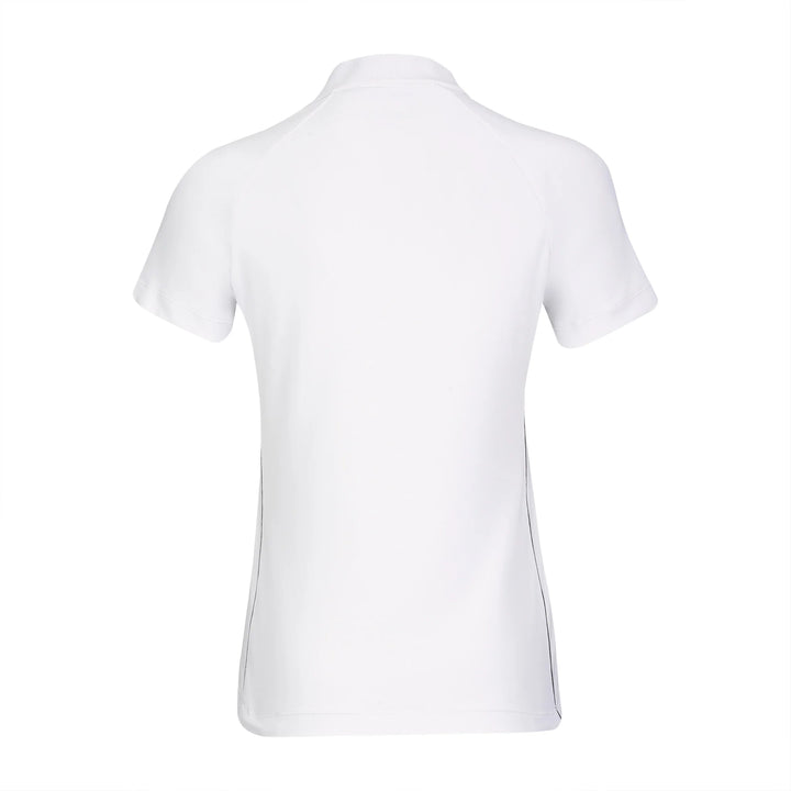 Lohla Sport The Snappy Short Sleeve Top - White - Skorzie