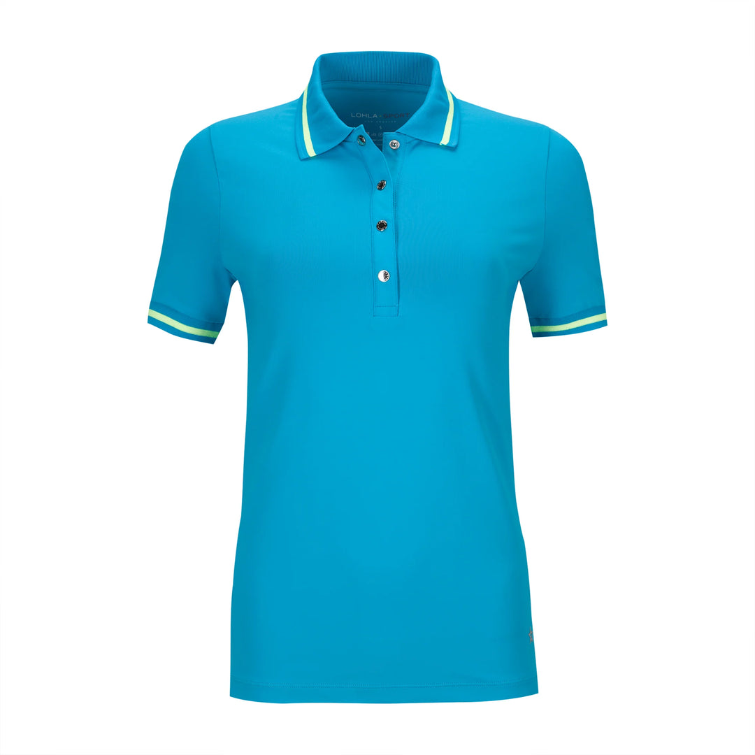 Lohla Sport The Mia Short Sleeve Polo - Skorzie