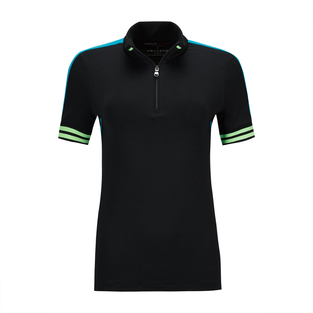 Lohla Sport The Tiffany Short Sleeve Polo - Skorzie