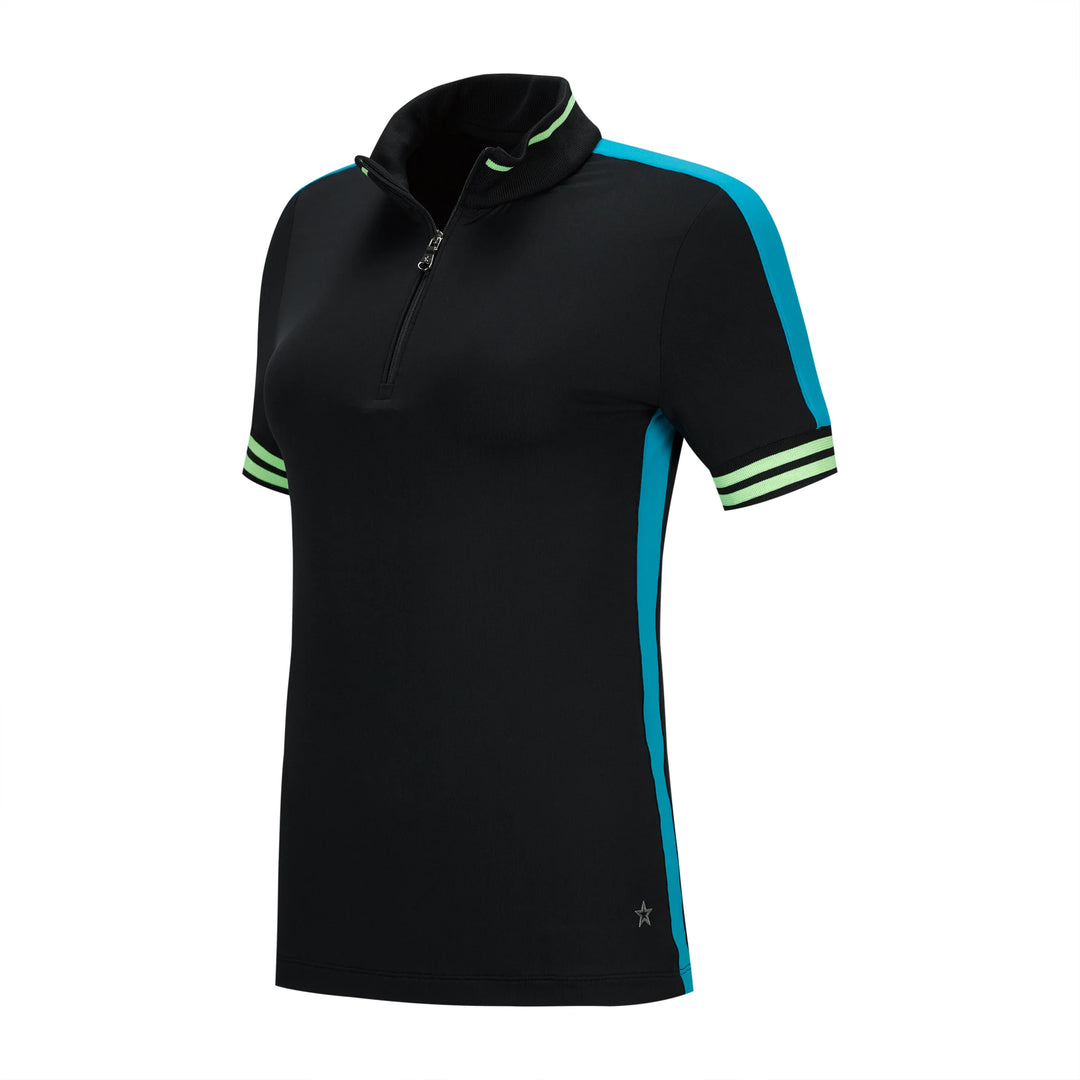 Lohla Sport The Tiffany Short Sleeve Polo - Skorzie