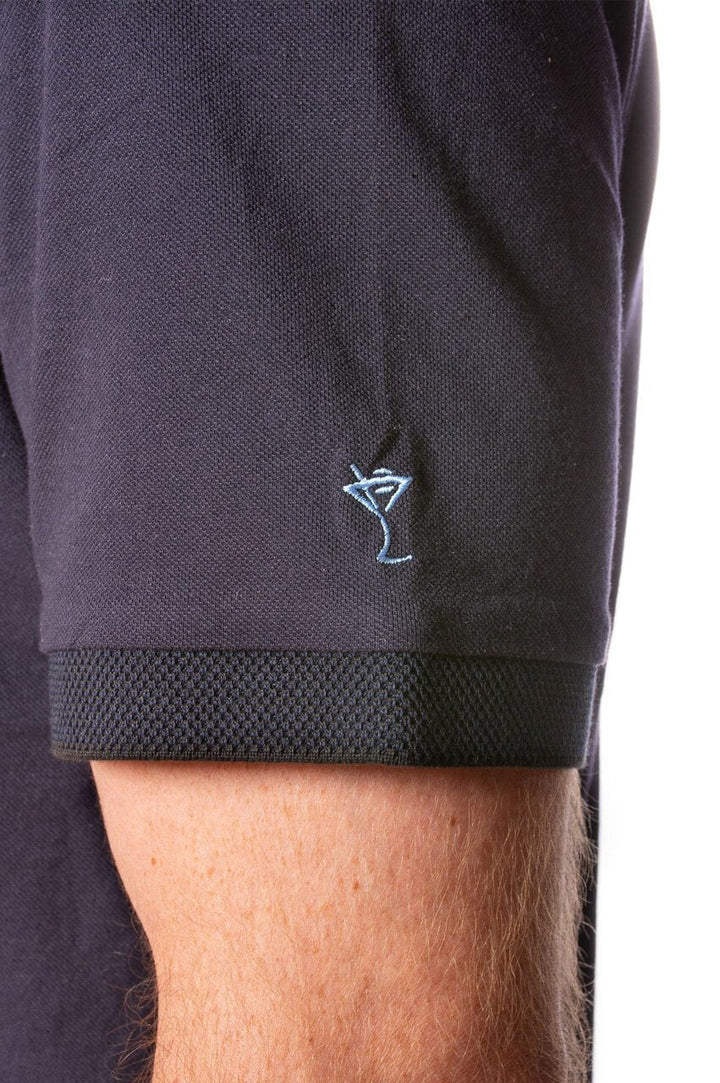 Golftini Mens Keegan Polo - Navy