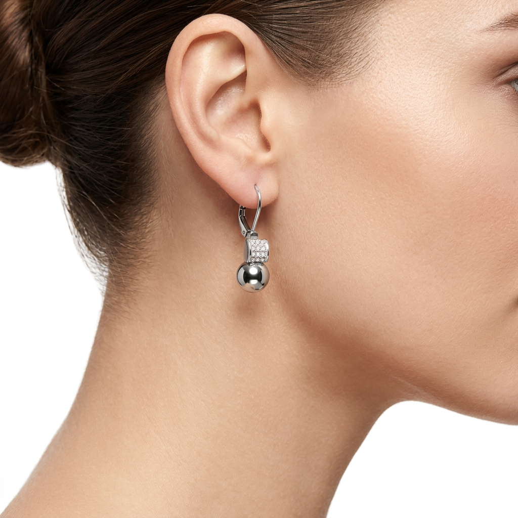 Brighton Women's Stud Earrings Meridian Petite Leverback FINAL SALE ITEM - Skorzie