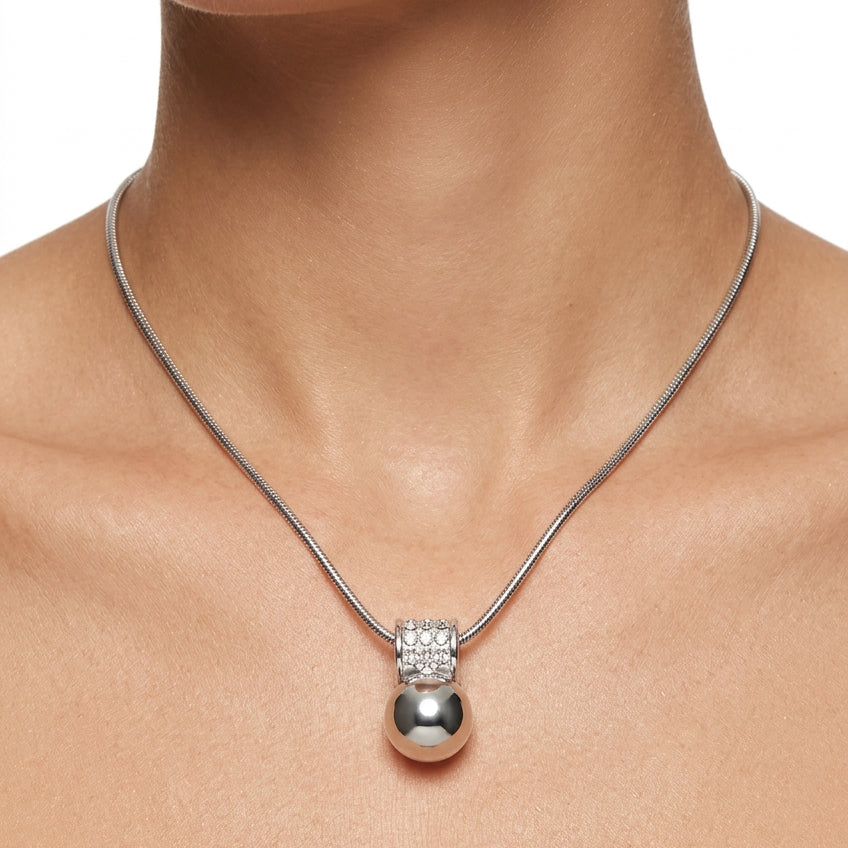 Brighton Women's Necklace Meridian Silver FINAL SALE ITEM - Skorzie