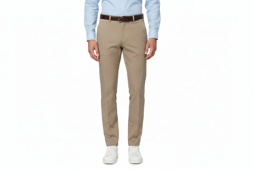Greg Norman Mens Microlux golf Pant - Bamboo - 34W/30L