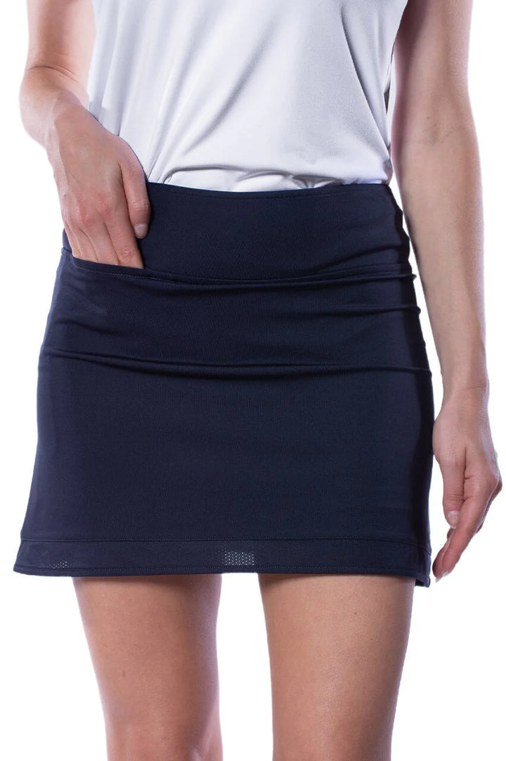 Golftini 16.5" Adventure A-Line Skort - Navy - Skorzie