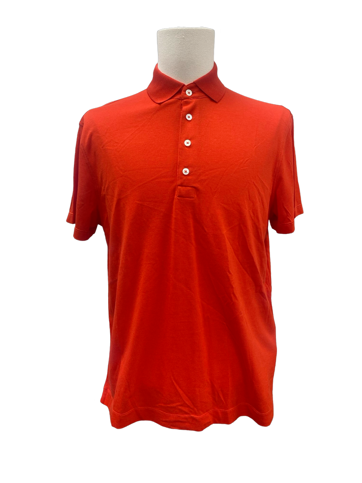 G/FORE MEN'S TECHNICAL COTTON BLEND POLO- MEDIUM