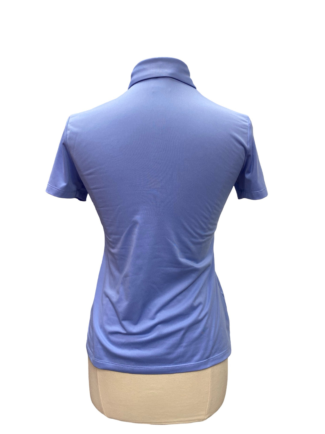 Dunning Stretch Polo - Blue- Small