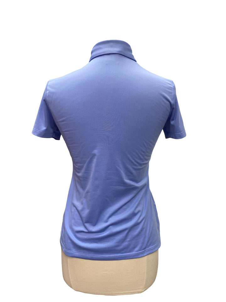 Dunning Stretch Polo - Blue- Small