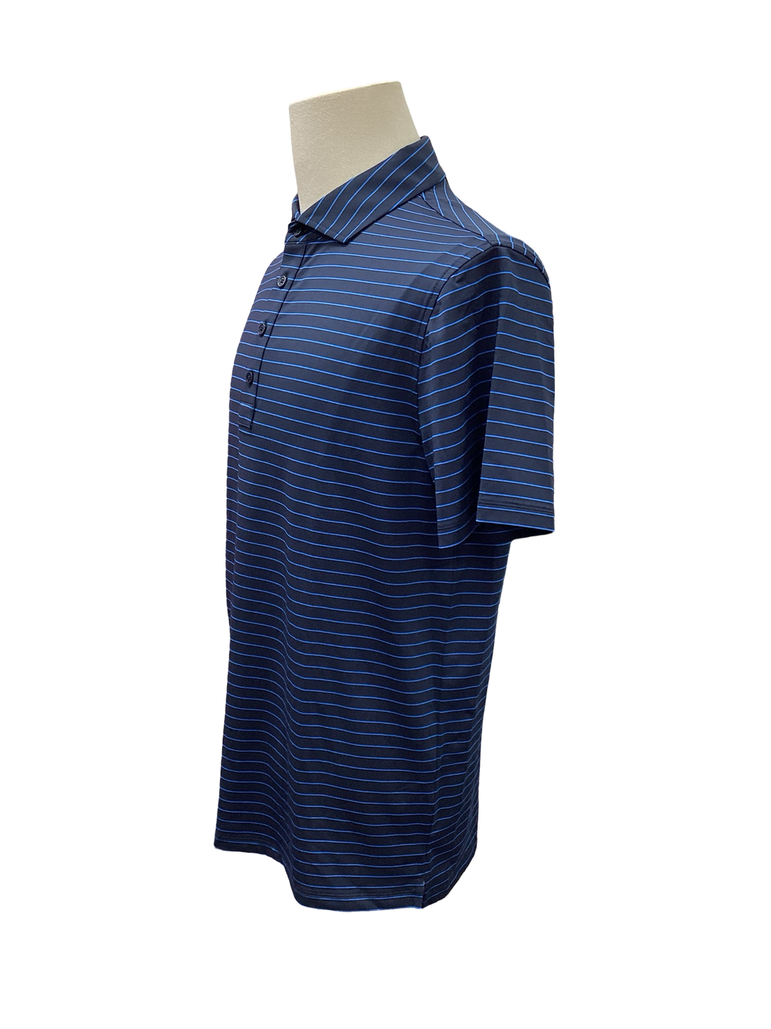 G/FORE Men's Pencil Stripe Tech Jersey Polo, Size M