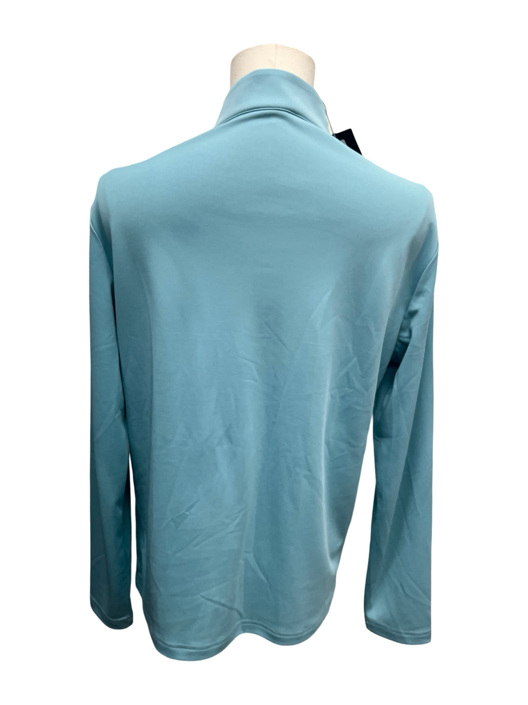 Mens Levelwear Truth 1/4 Zip Pullover - Marine Blue - Medium (FINAL SALE ITEM)