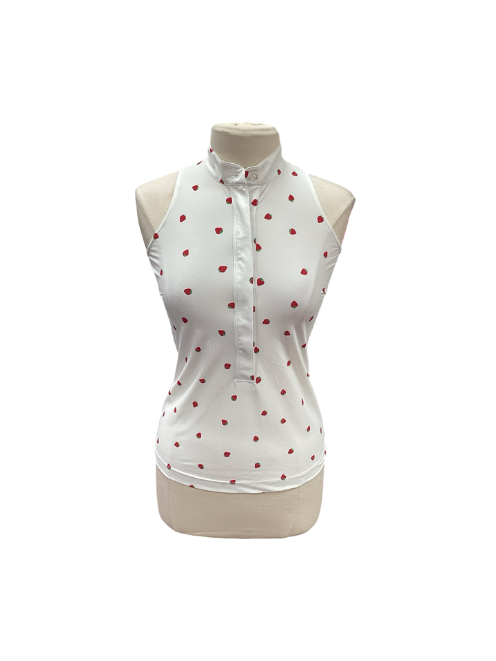 Jayebird Sport Knit Top Strawberry Print- X-Small