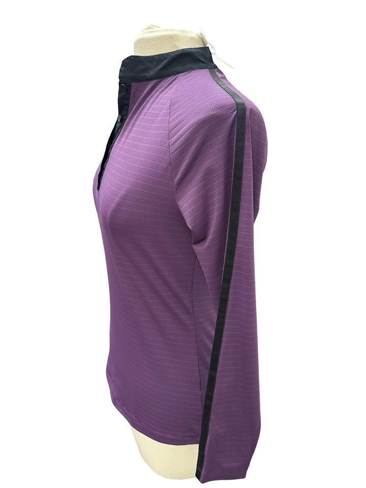 Kami Long Sleeve Top - Aubergine