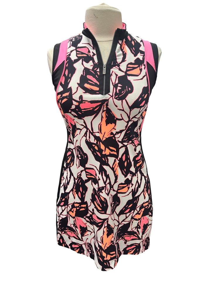 Tail Abstract Golf Dress- Small