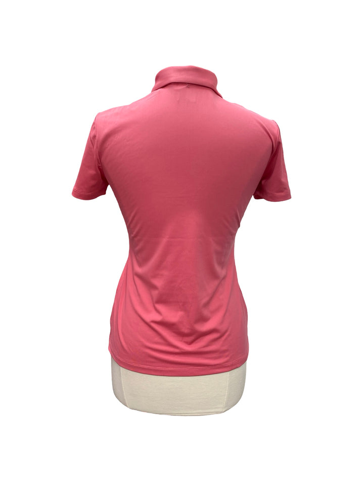 Dunning Stretch Polo - Pink - Small