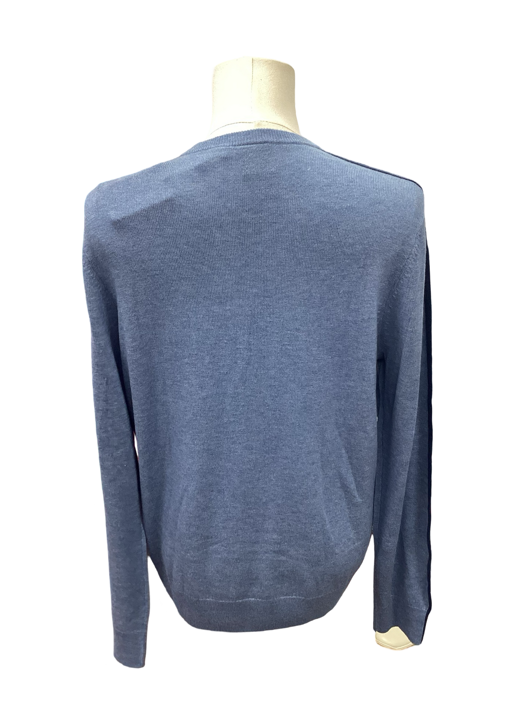 Dunning Mens Conner All-Season Crewneck Sweater- Blue - Skorzie
