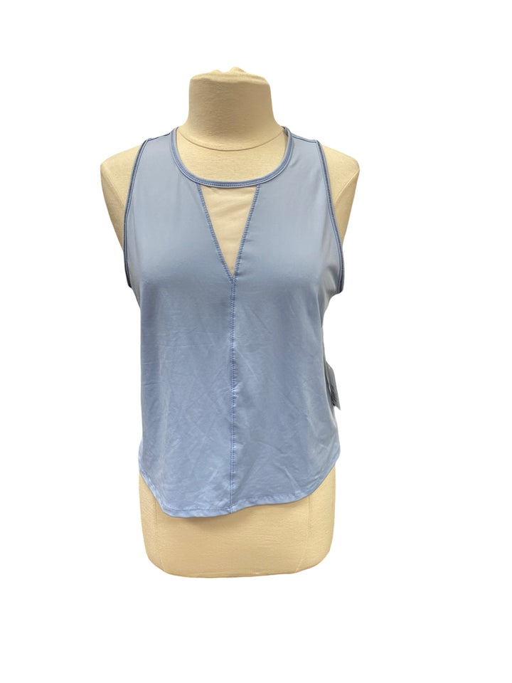 Lucky In Love Mesh Neckline Detail Tank Top- Large - NWT