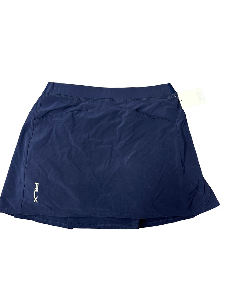 RLX Back Pleated Skort - Navy - X-Small