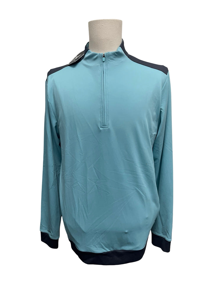 Mens Levelwear Crosswind Midlayer - Blue/Gray - Medium - NWT (FINAL SALE ITEM)