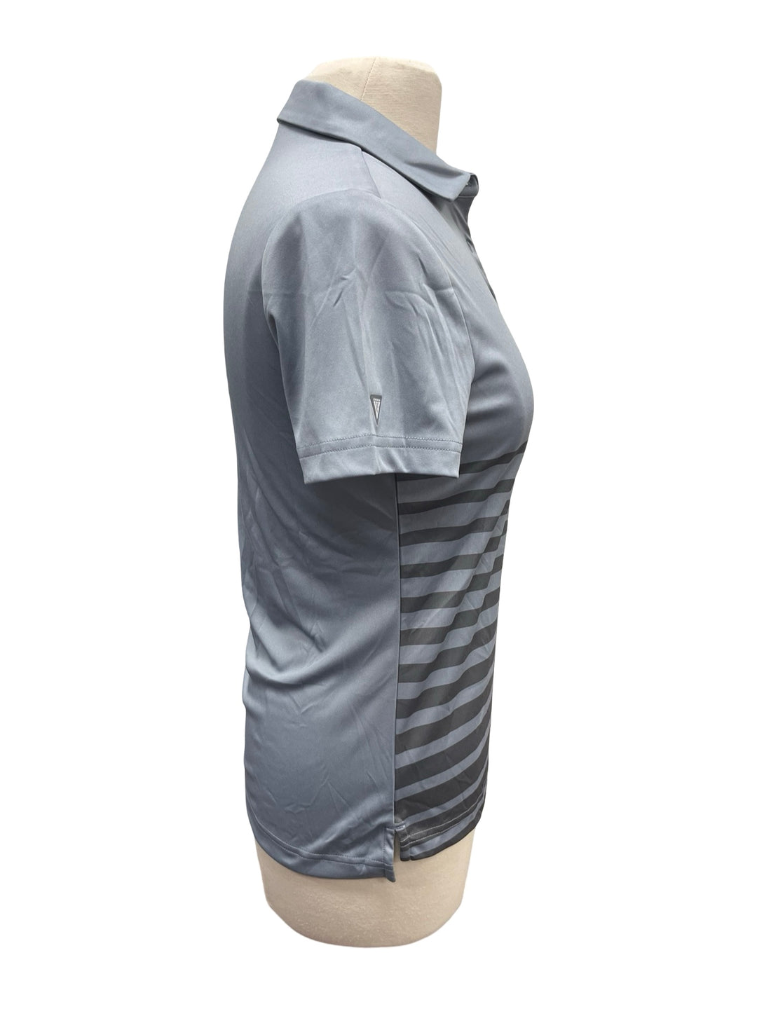 Levelwear Tone Polo Top - Gray - Small - NWT (FINAL SALE ITEM)